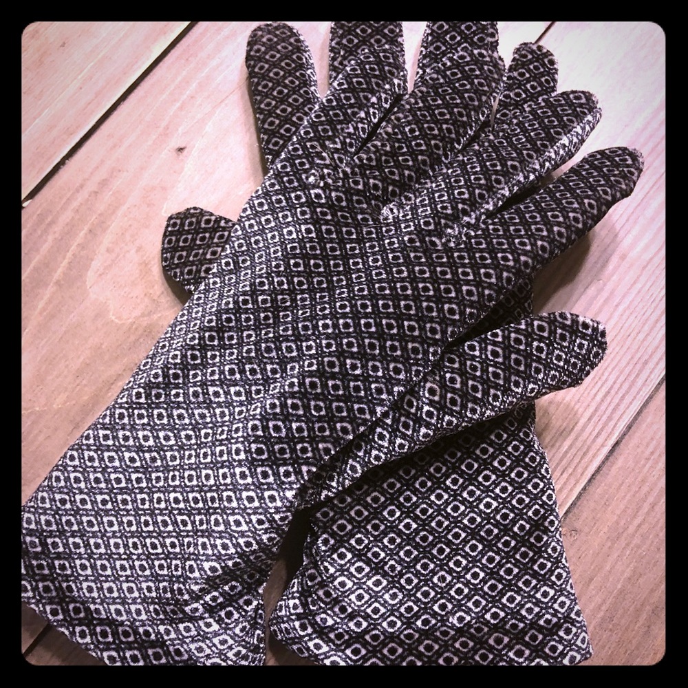 Velvet Feeling Dressy Winter Gloves Warm Lining
